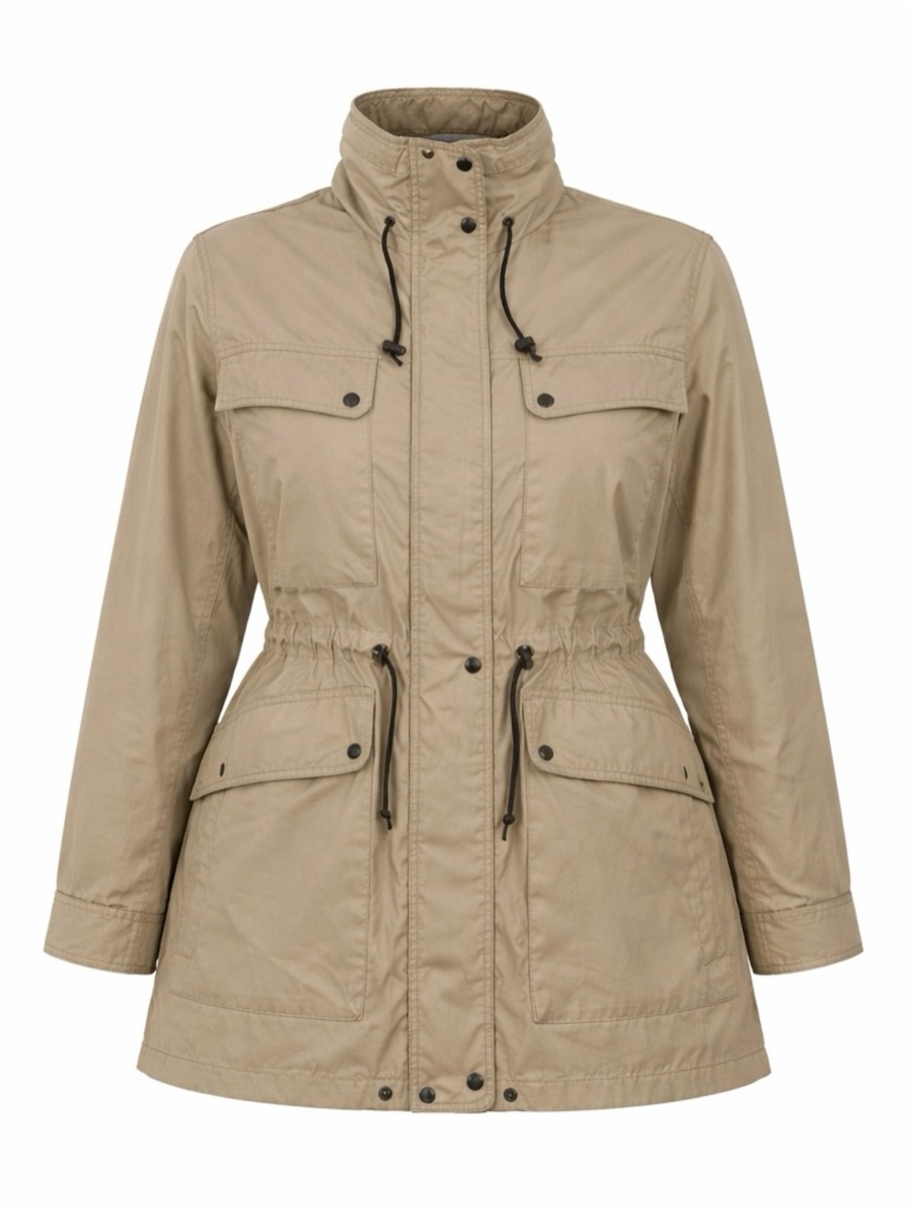 Seattle Blues Women's Utility Jacket Size Large - Lightweight Zip-Up
